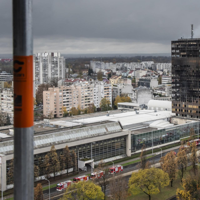 Ovako danas izgleda panorama Zagreba s izgorjelim neboderom Vjesnika