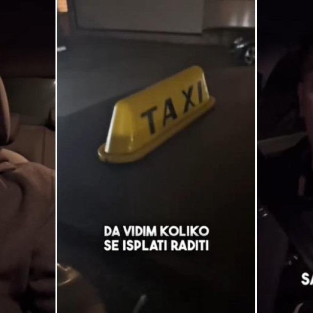 Kadrovi iz video zapisa na TikToku