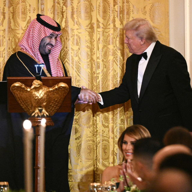 Mohammed bin Salman i Donald Trump