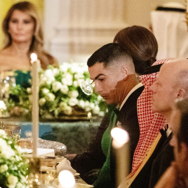 Cristiano Ronaldo na večeri u Bijeloj kući