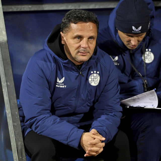 Trener Dinama Mario Kovačević