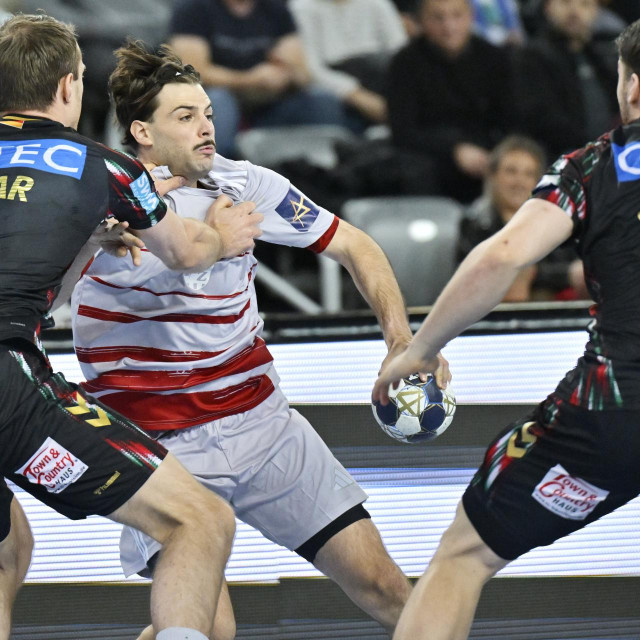 Zagreb, 191125.
Arena Zagreb.
Rukometna utakmica 8. kola Machineseeker EHF Lige prvaka, RK Zagreb - SC Magdeburg.
Na fotografiji: Filip Glavas.
