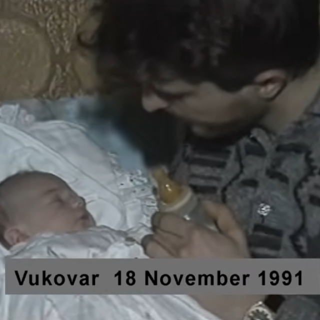 Vukovarski heroj Saša Đuđar i kći Emili