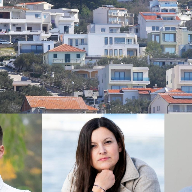 Gore: Makarska; dolje slijeva nadesno: Luka Krstulović, Kristina Perkov i Jere Kuzmanić