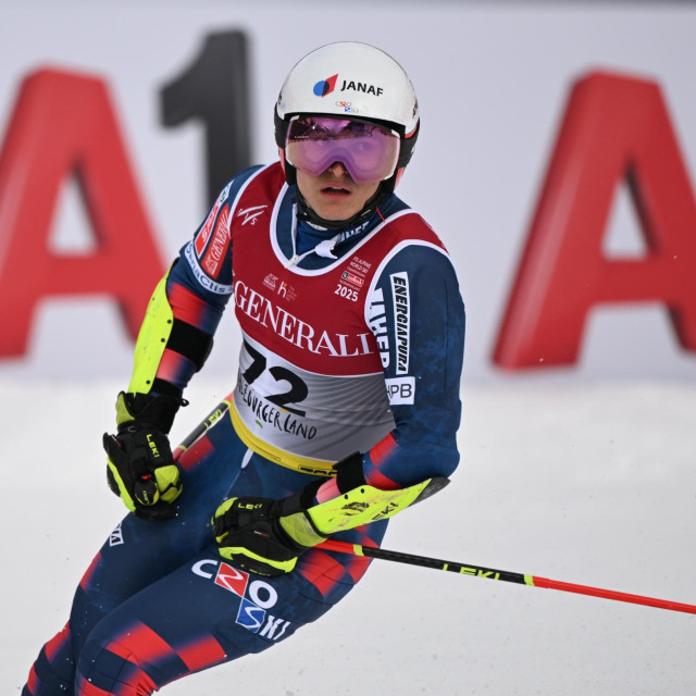 Tvrtko Ljutić je bio 18. u slalomu Europskog kupa u Leviju 