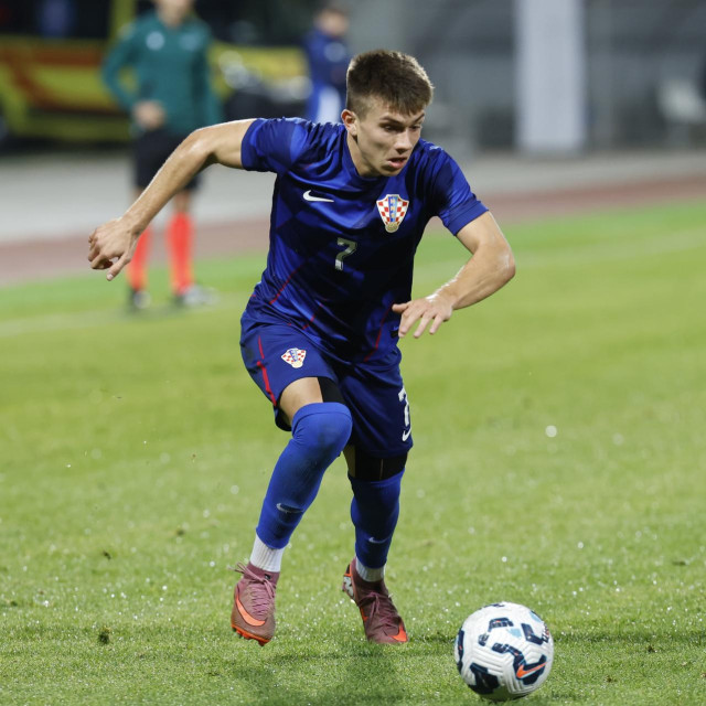 Hrvatska U21 - Ukrajiina: Adriano Jagušić