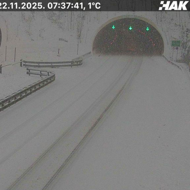 Snijeg kod Velikog Glošca