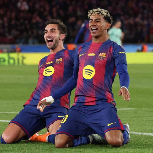 Ferran Torres i Lamine Yamal