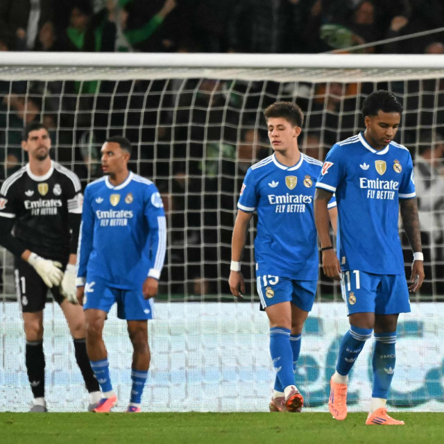 Razočarani nogometaši Reala