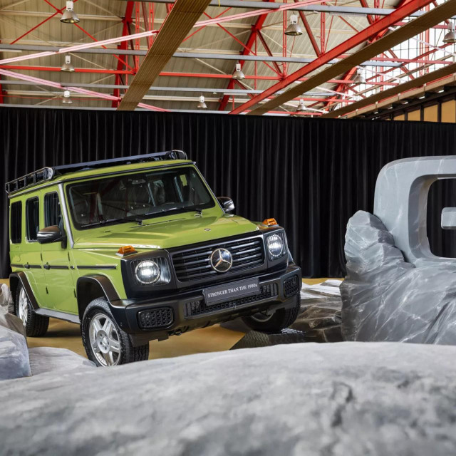 Mercedes G-klasa Stronger than the 1980s, ilustracija
