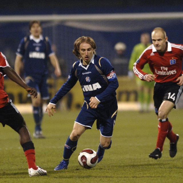 Dinamo - Hamburger SV: Timothee Atouba, Luka Modrić, David Jarolim