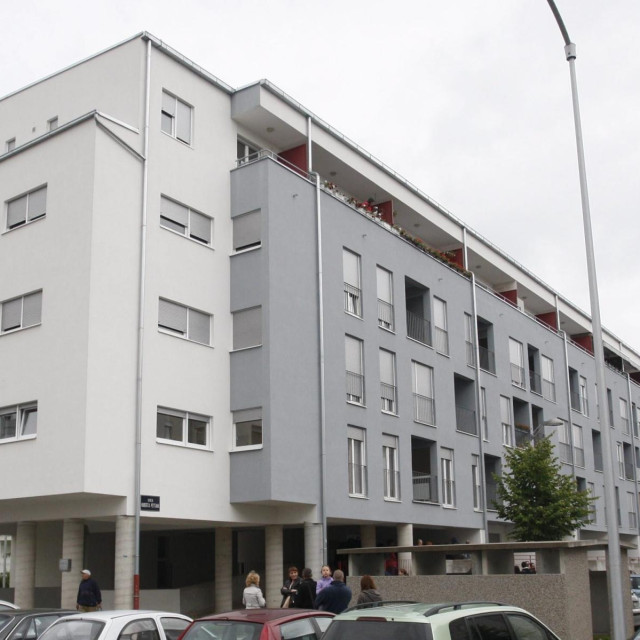 Ilustracija/Zgrada u Zagrebu