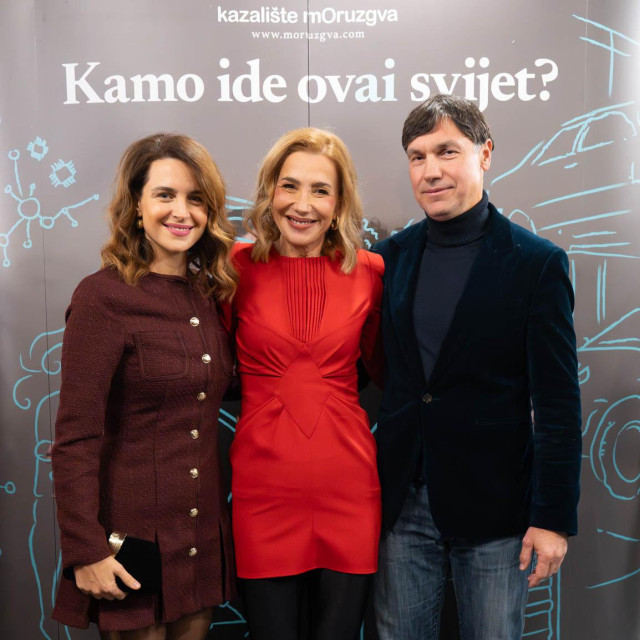 Doris Pinčić Guberović, Ecija Ojdanić i Davor Guberović