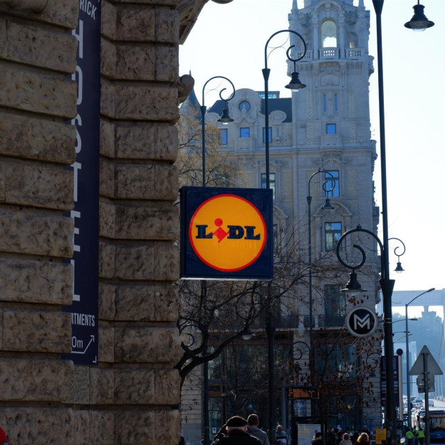 Lidlova trgovina u Budimpešti