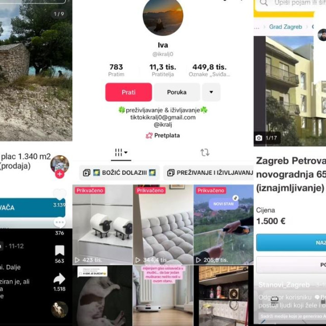 Profili na TikToku koji se bave recenzijama stanova