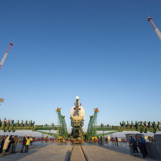 kozmodrom Bajkonur u Kazahstanu