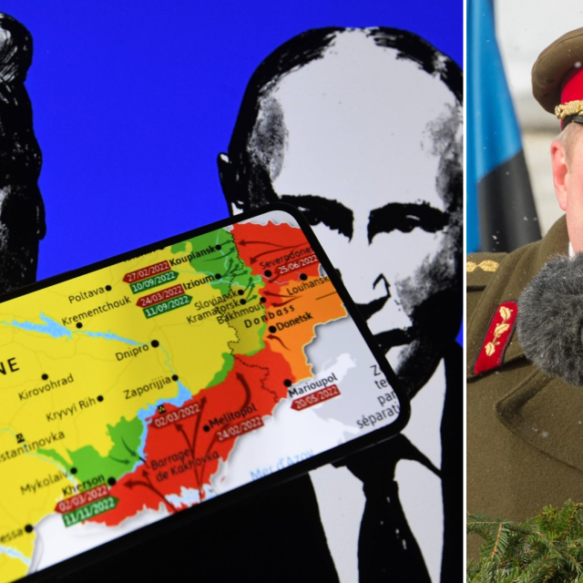 Ilustracija Donalda Trumpa i Vladimira Putina, Riho Terras