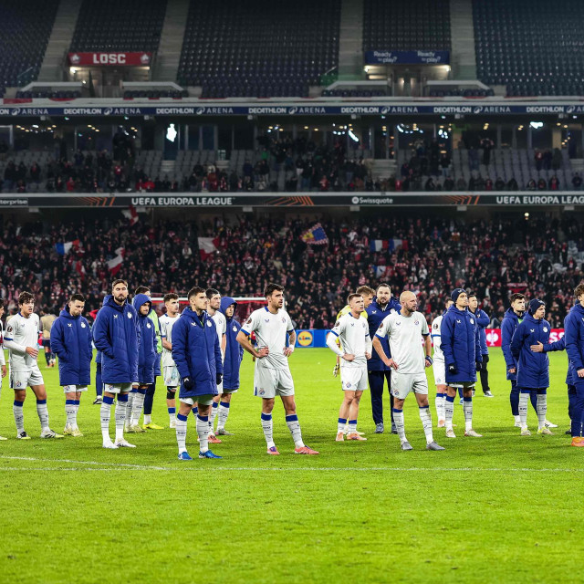 Pozdrav navijačima nakon 4:0