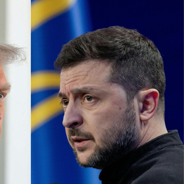 Donald Trump i Volodimir Zelenski