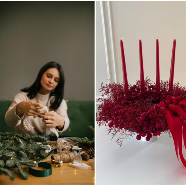 DIY adventski vijenac