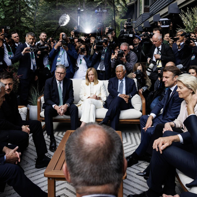 Europski čelnici na summitu G7