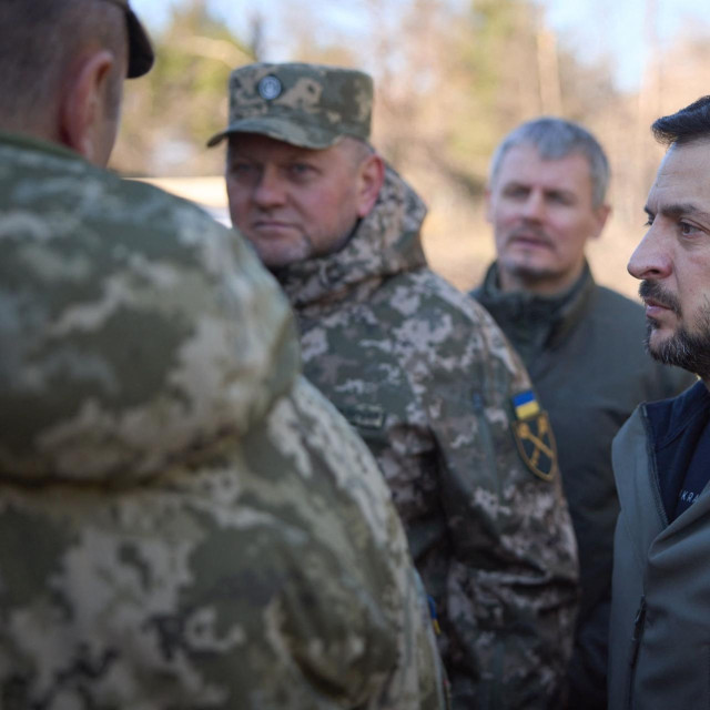 Valerij Zalužni, Volodimir Zelenski (arhiva)