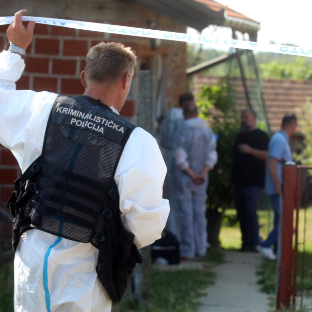 Policijski očevid, ilustracija