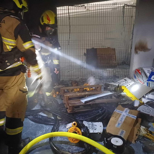 Požar u Arena Centru