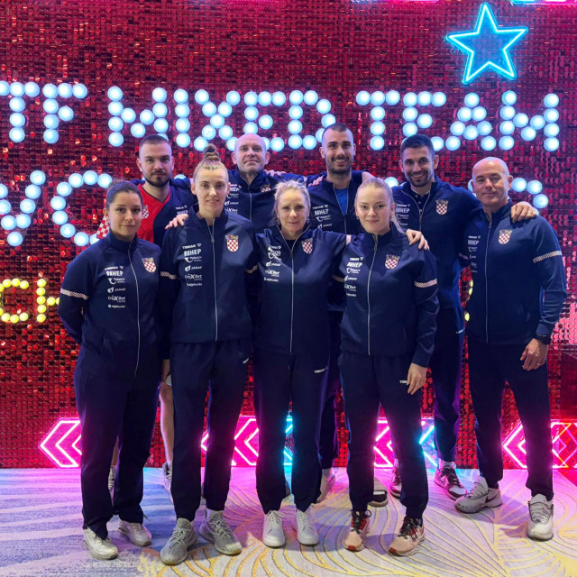 Stolni tenis, Hrvatska, ekipni mješoviti Svjetski kup, Chengdu