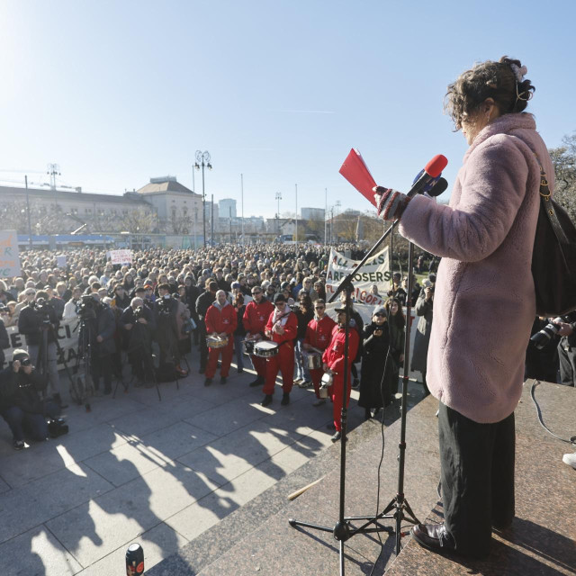 
Prosvjedni marš Ujedinjeni protiv fašizma