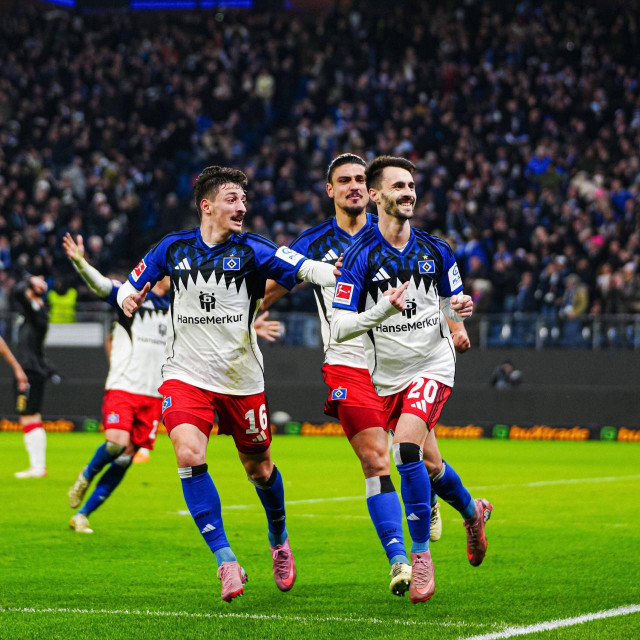 Slavlje nogometaša HSV-a