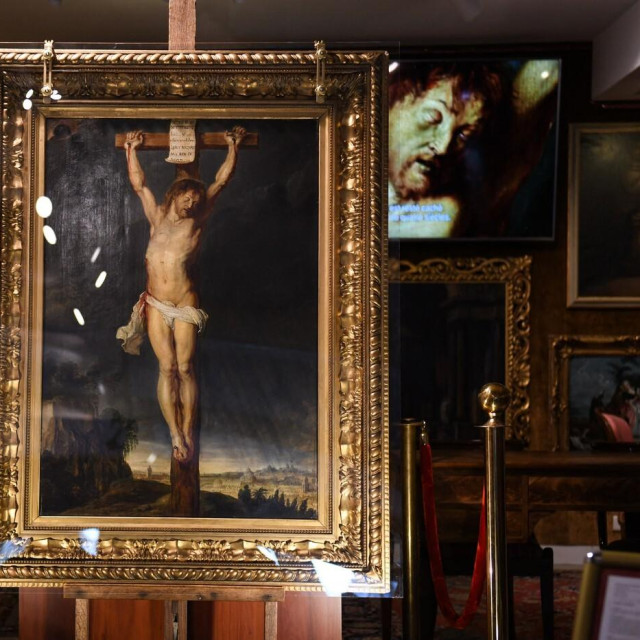 Slika ”Krist na križu”