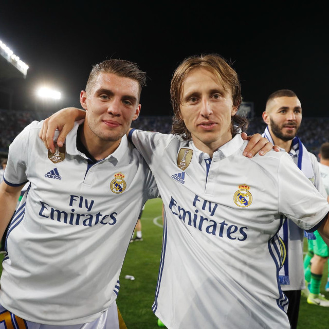 Luka Modrić i Mateo Kovačić