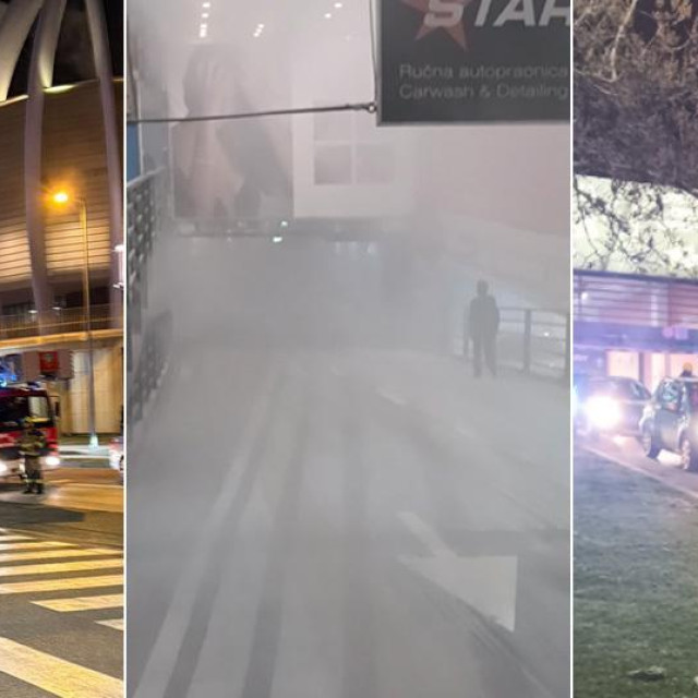 Požar u Arena Centru