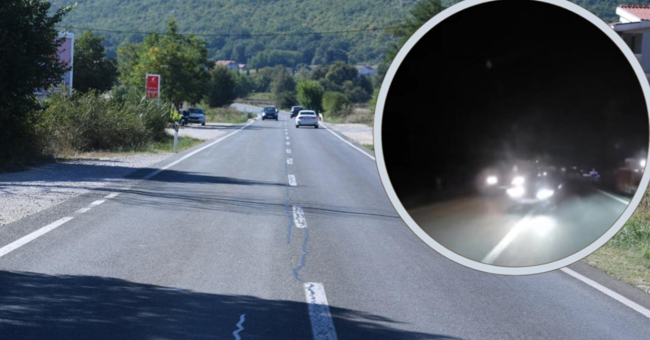 Posnetek nevarne vožnje v okolici Splita razburil javnost, vozniku grozi odvzem vozniškega dovoljenja