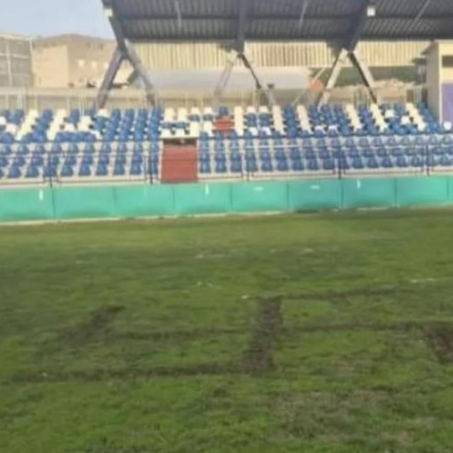 Svastika na terenu NK Solin