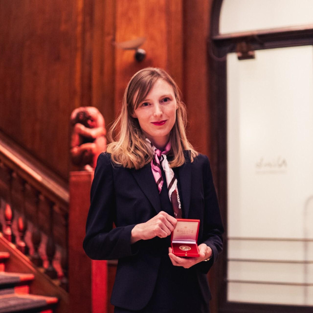 Dr. Sonja Perković, izvanredna profesorica na Sveučilištu Aarhus i ovogodišnja je dobitnica Tietgenove nagrade i zlatne medalje