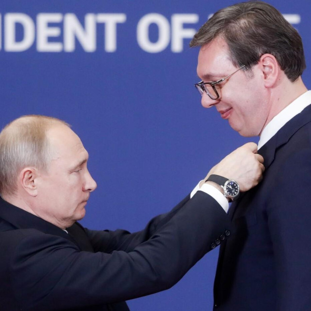 Vladimir Putin i Aleksandar Vučić