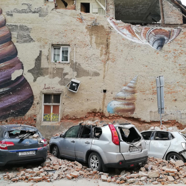 Prizori potresa 2020.