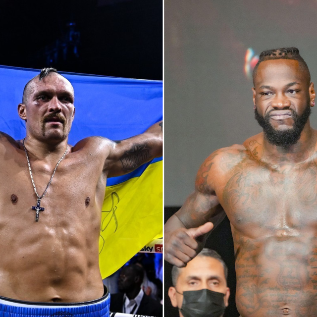 Oleksandr Usik i Deontay Wilder