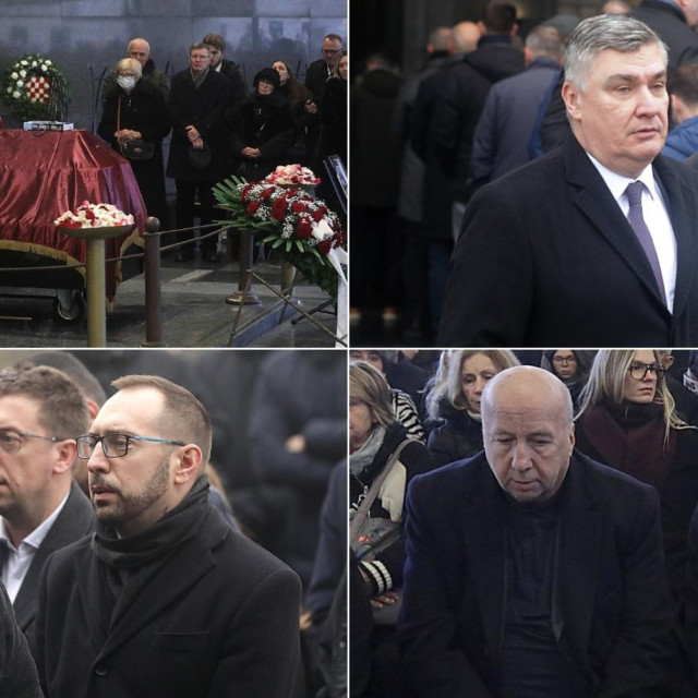 Sprovod Sanjina Španovića na zagrebačkom Krematoriju