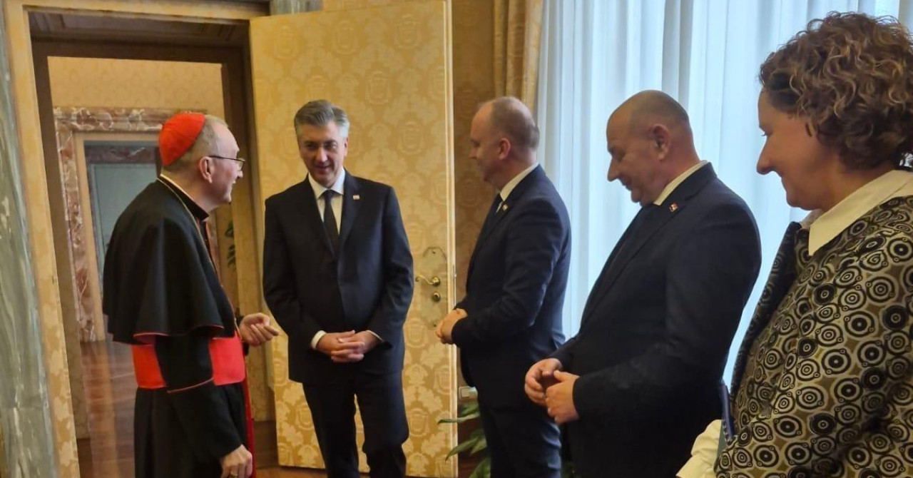 Plenković i Parolin pozvali na pravedan mir u Ukrajini i ravnopravnost svih triju naroda u BiH