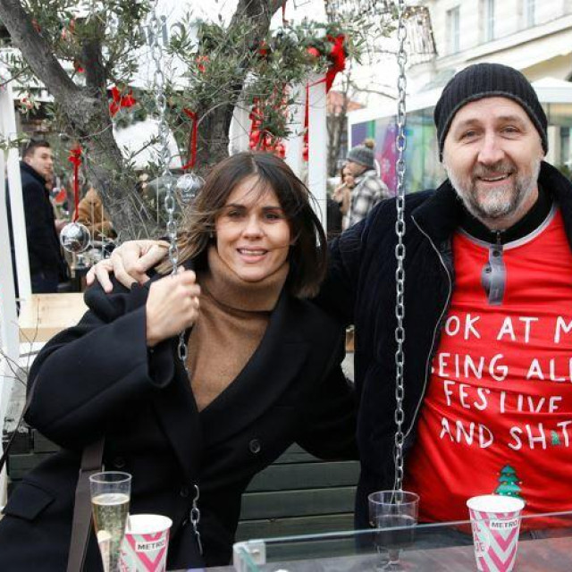 Viktorija i Dino Rađa snimljeni lani na zagrebačkom Adventu