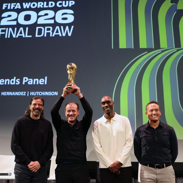 Marcelo Balboa, Dunga, Atiba Hutchinson i Luis Hernandez sudjelovali su na panelu legendi u Kennedy centru