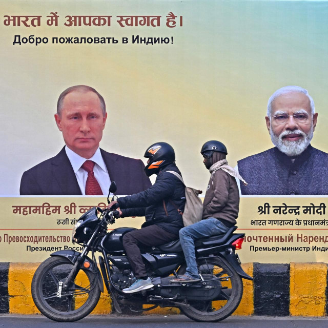 Indijci su Putinu zaželjeli dobrodošlicu