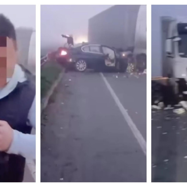 Vozač baš i nije bio potresen nakon prometne nesreće