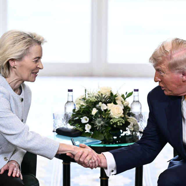Donald Trump, Ursula von der Leyen