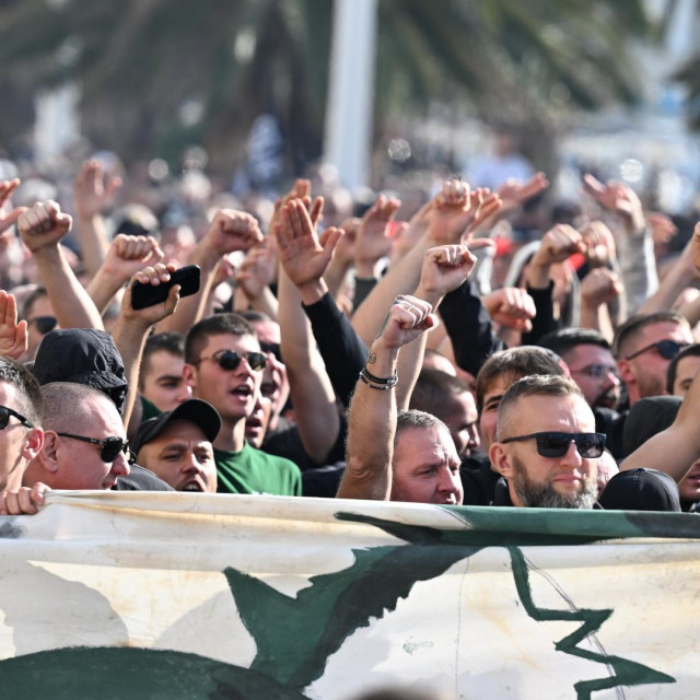 Prosvjed Torcide na Rivi
 