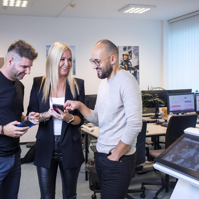 Zagreb, 211022.
Savska.
Zagrepcanka.
Laqo osiguranje.
Na fotografiji: zaposlenici iz Laqo osiguranja.