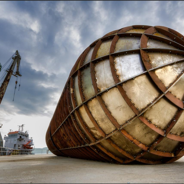 Ploveći brod, Brodogradilište Trogir